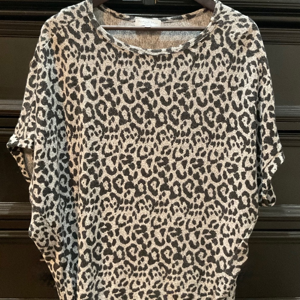 Michael Stars Verna Dolman Sleeve Knit Top in medium